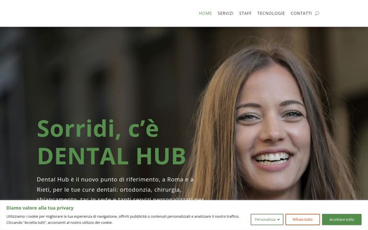Screenshot of dentalhubitalia.it