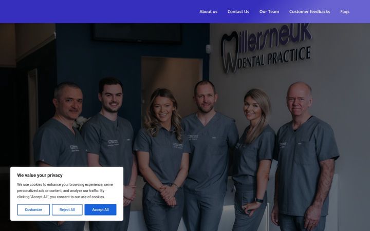 Screenshot of dentalimplantsbishopbriggs.co.uk