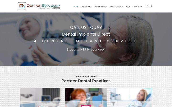 Screenshot of dentalimplantsdirect.co.uk