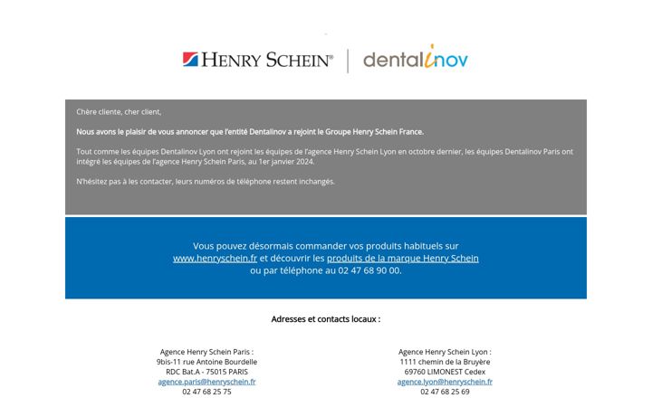 Screenshot of dentalinov.com