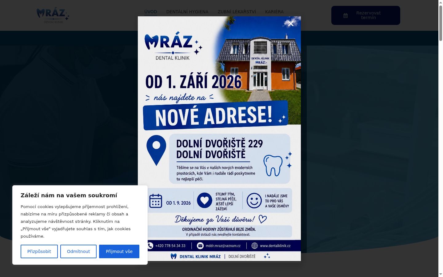 Screenshot van de toestemmingsbanner zoals getoond vóór enige interactie