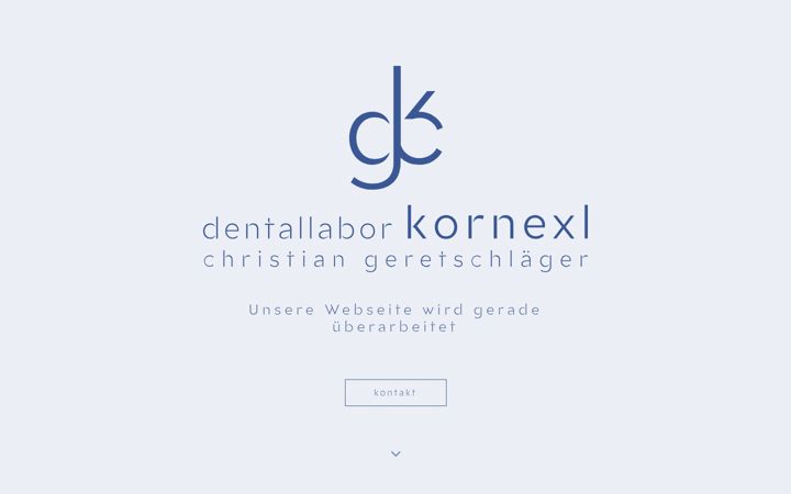 Screenshot of dentallabor-kornexl.de