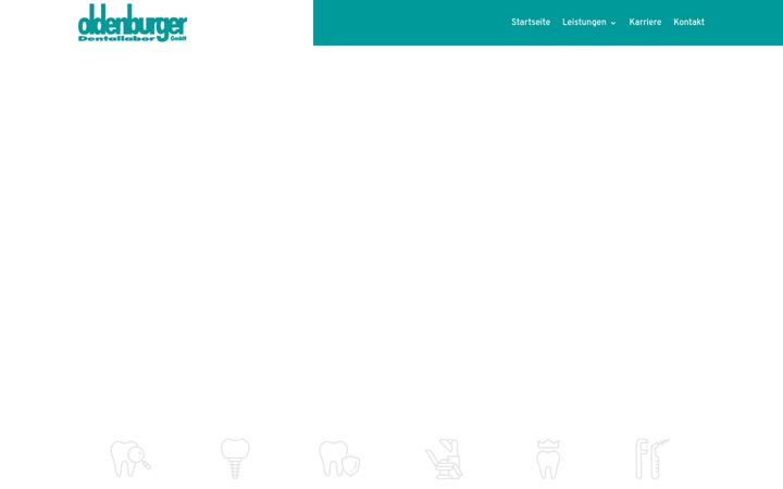 Screenshot of dentallabor-oldenburger.de