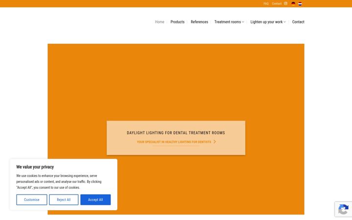 Screenshot of dentallighthouse.eu