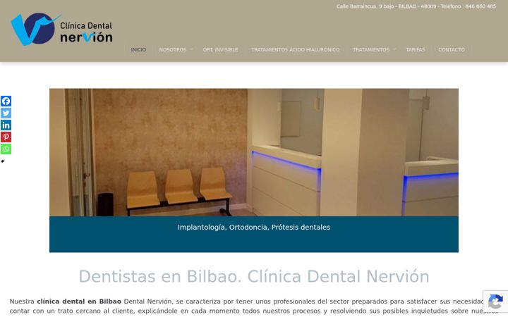 Screenshot di dentalnervion.es