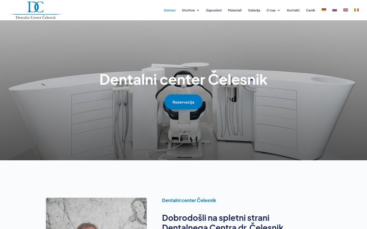 Screenshot of dentalnicenter.com