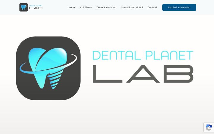 Screenshot of dentalplanetlab.it