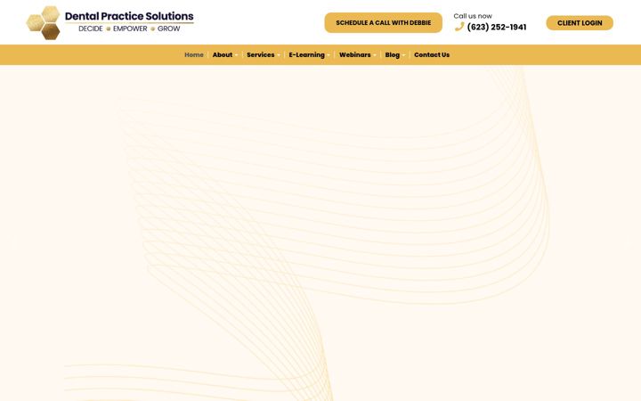 Screenshot of dentalpracticesolutions.com
