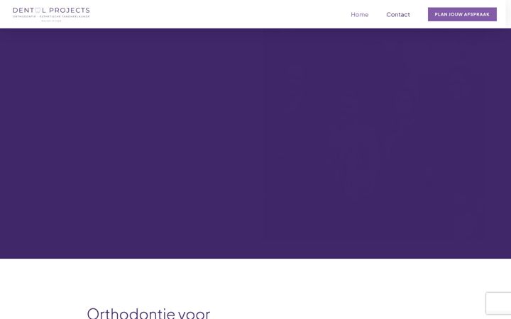 Screenshot of dentalprojects.be
