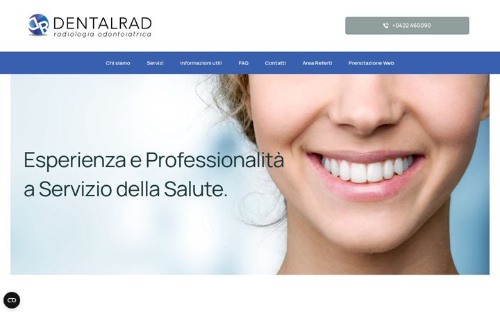 Screenshot di dentalrad.it