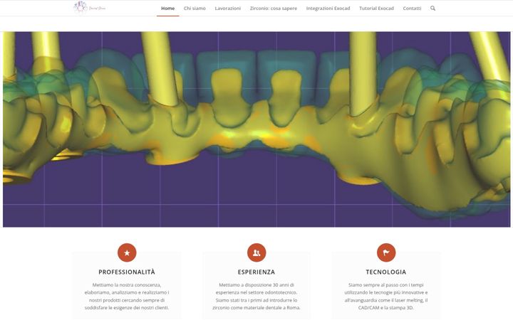 Screenshot di dentalshine.it
