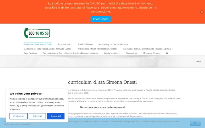 Screenshot di dentalspa.it