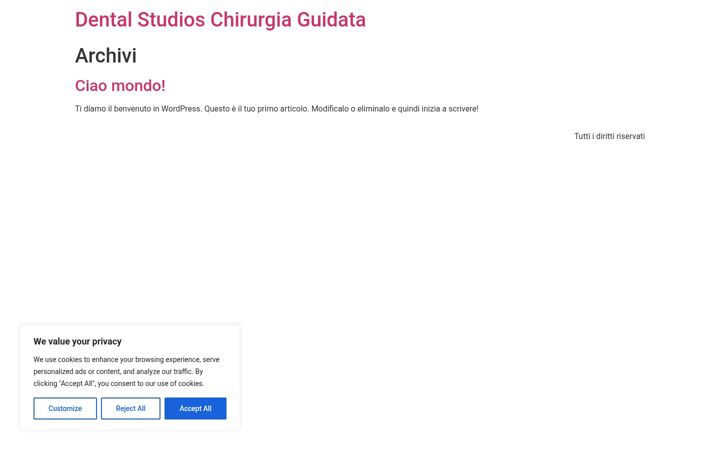 Screenshot of dentalstudioschirurgiaguidata.com