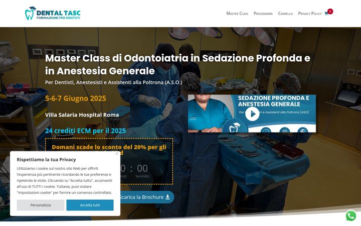 Screenshot di dentaltasc.it