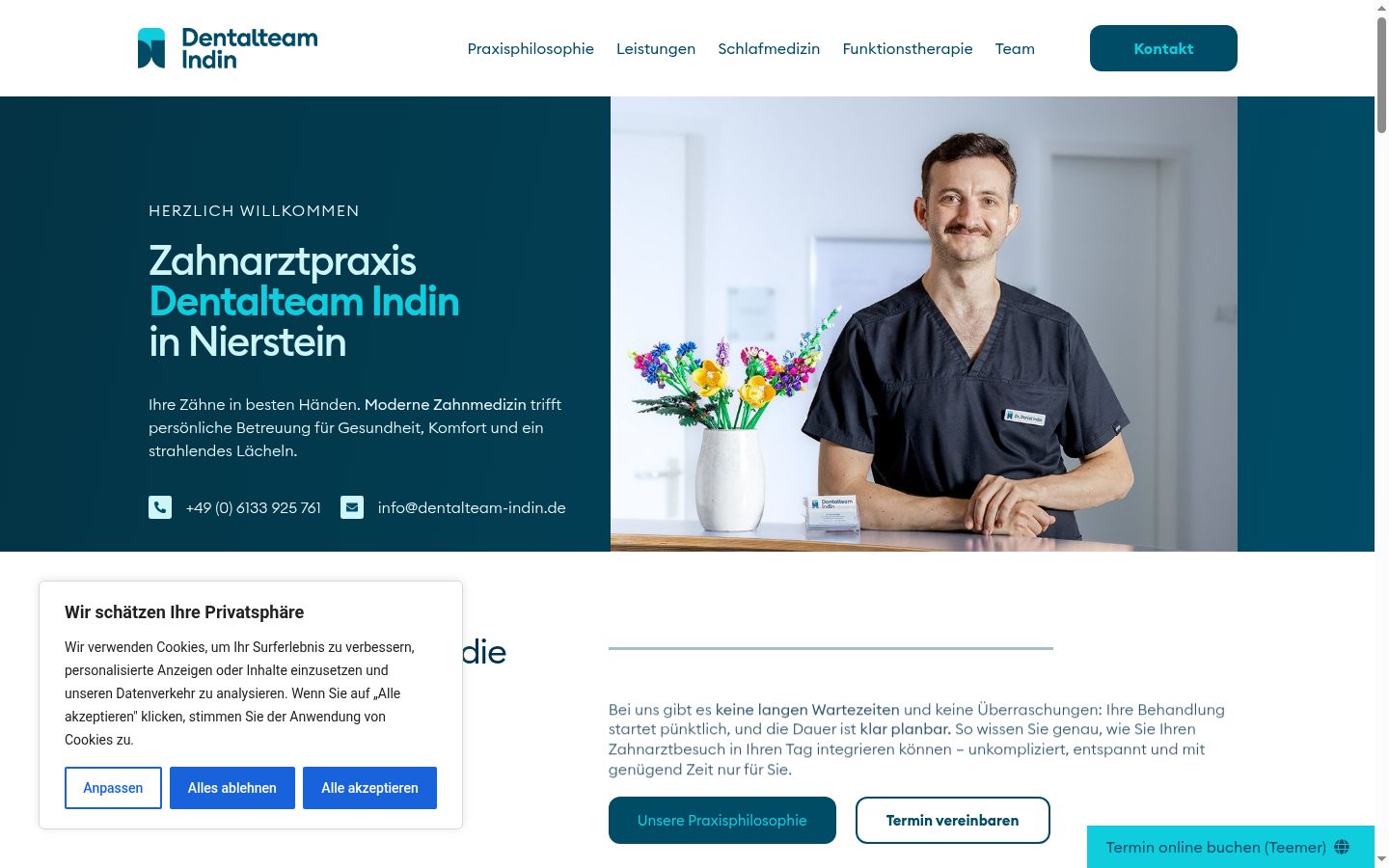 Screenshot tal-banner tal-kunsens muri qabel kwalunkwe interazzjoni