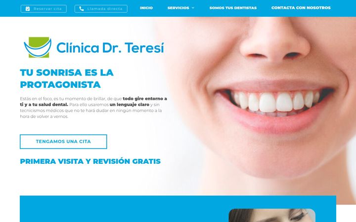 Screenshot of dentalteresi.com
