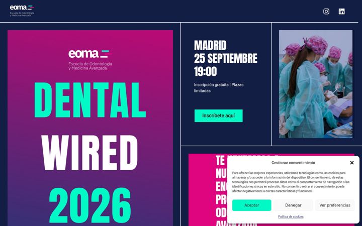 Screenshot of dentalwired.com