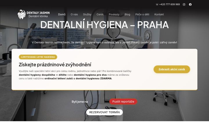 Snimka zaslona za dentalyjasmin.cz