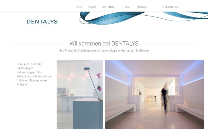 Screenshot of dentalys.de