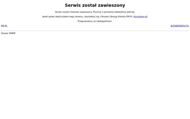 Ekraanipilt saidist dentar.pl