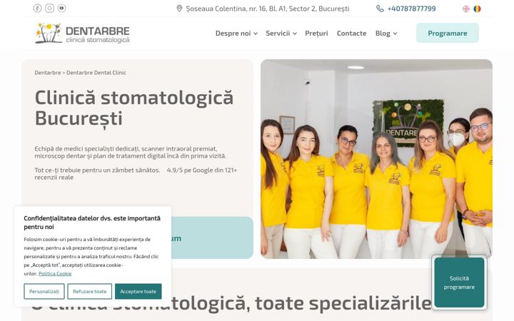 Screenshot of dentarbre.com