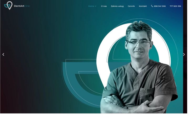 Ekraanipilt saidist dentart-clinic.pl