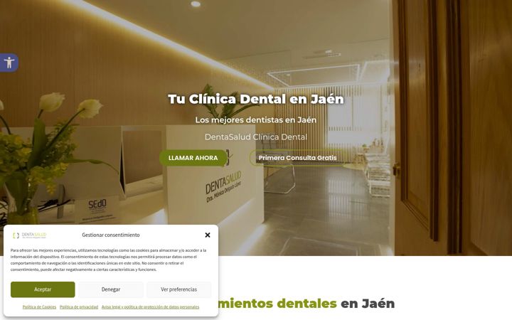 Zrzut ekranu dentasalud.es