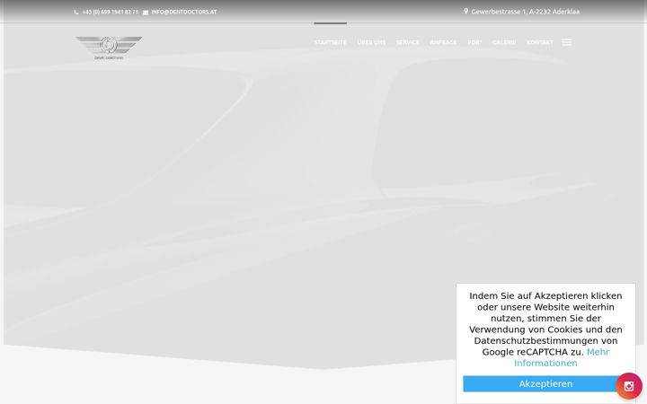 Screenshot of dentdoctors.at