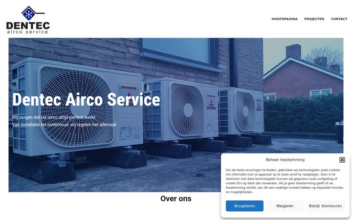 Screenshot of dentec-aircoservice.nl