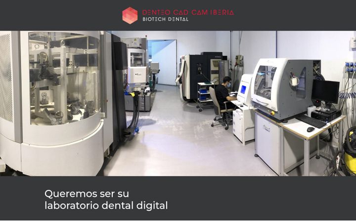 Screenshot of denteocadcam.com