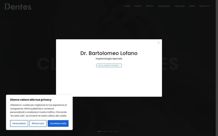 Screenshot of dentes.it