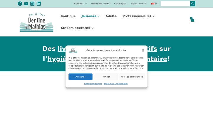 Screenshot of dentine-toothie.com