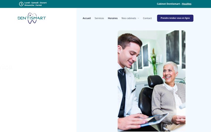 Screenshot of dentismart.fr