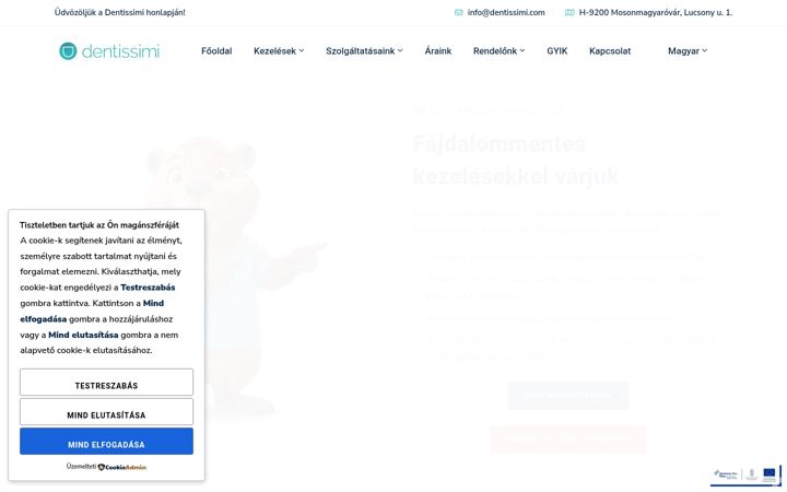 Képernyőkép: dentissimi.com