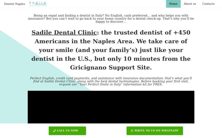 Screenshot of dentist-naples.com