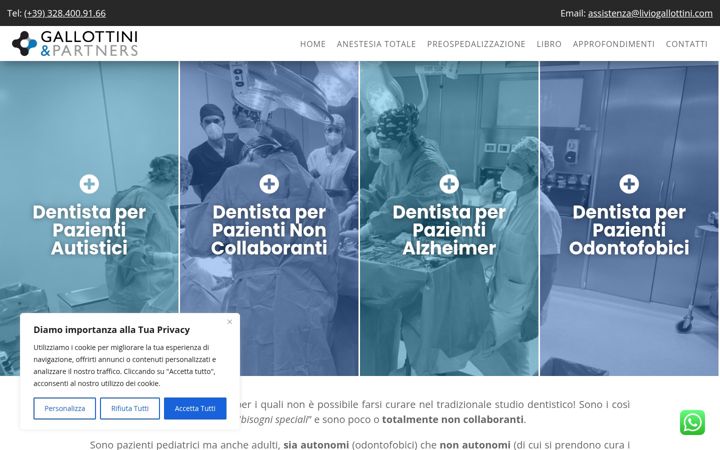 Screenshot of dentista-per-disabili.it