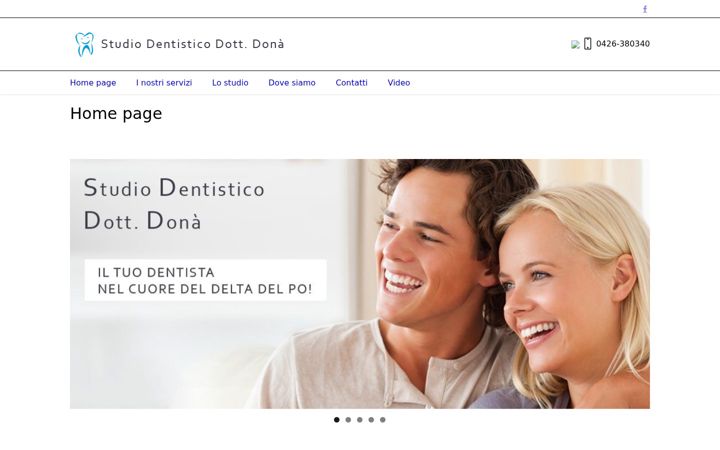 Screenshot of dentista-portotolle.com