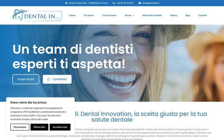Screenshot von dentista-rivoli.it