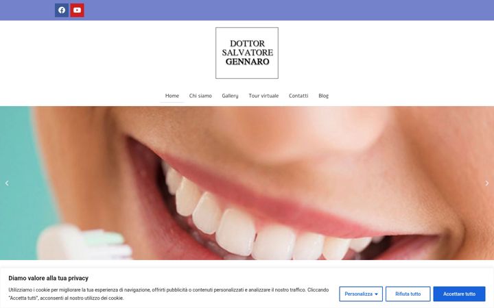 Screenshot von dentista.palermo.it