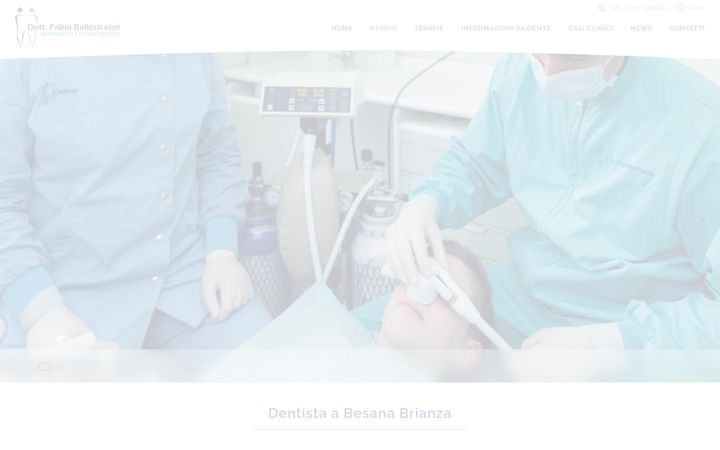 Screenshot of dentistabesana.it