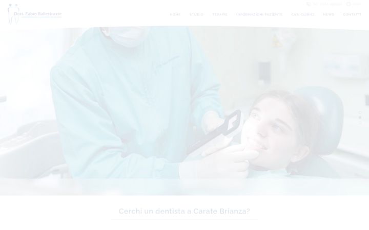Screenshot of dentistacarate.it
