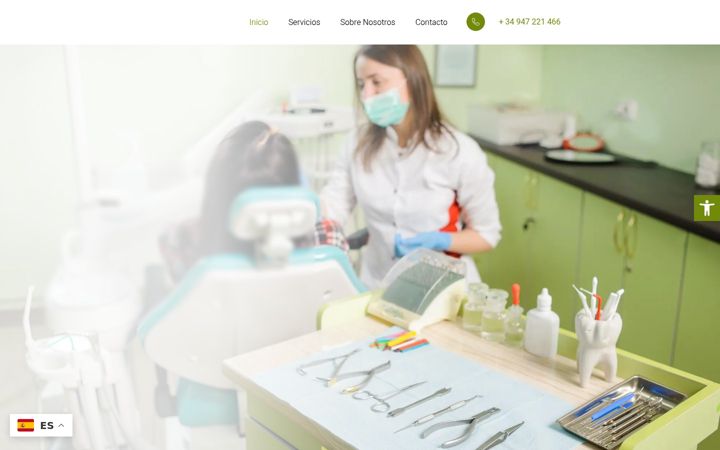 Zrzut ekranu dentistacondado.es