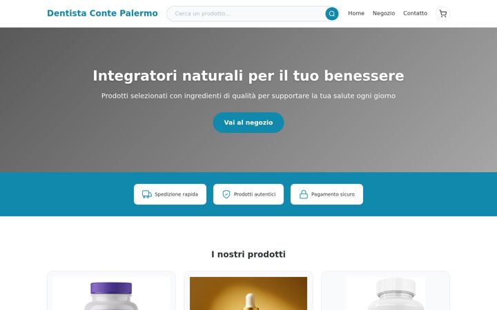 Screenshot von dentistacontepalermo.it