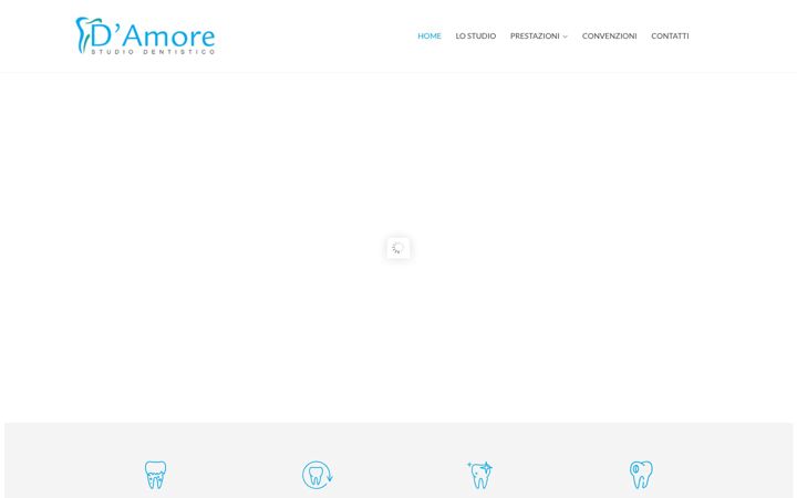Screenshot von dentistadamore.it