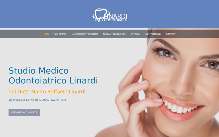 Zrzut ekranu dentistalinardi.it