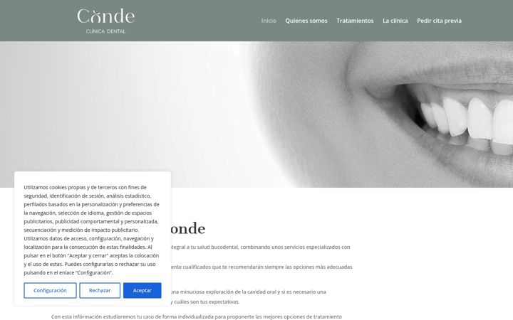 Zrzut ekranu dentistalugo.es