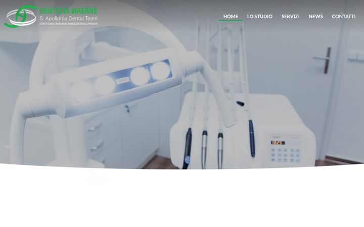 Zrzut ekranu dentistamaerne.it