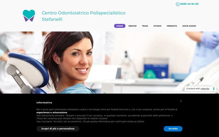 Zrzut ekranu dentistamaglie.it