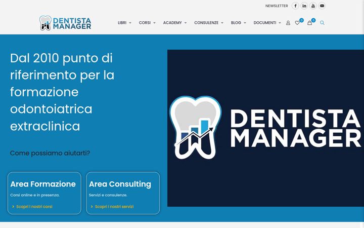 Screenshot of dentistamanager.it