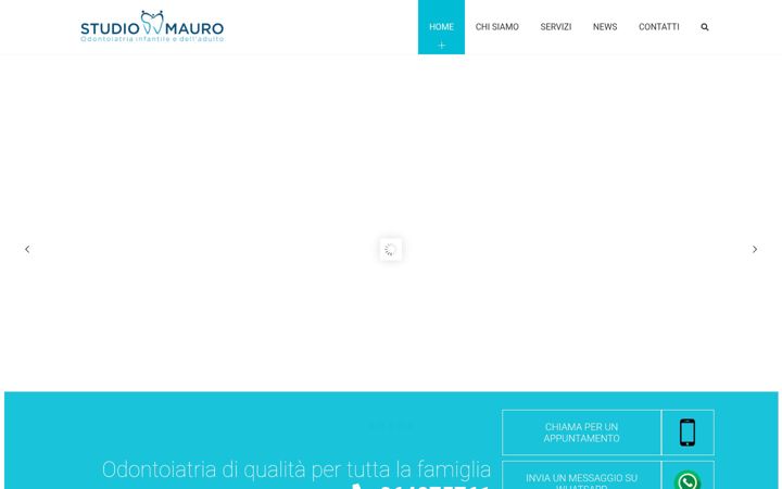 Zrzut ekranu dentistamauro.it